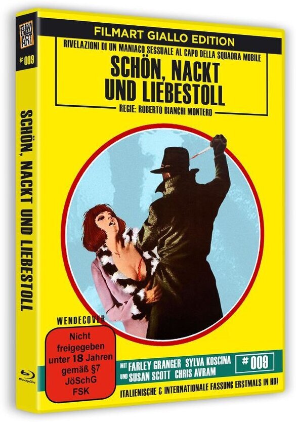 Schön, nackt und liebestoll (1972) Filmart Giallo Edition, Limited Edition, Uncut
