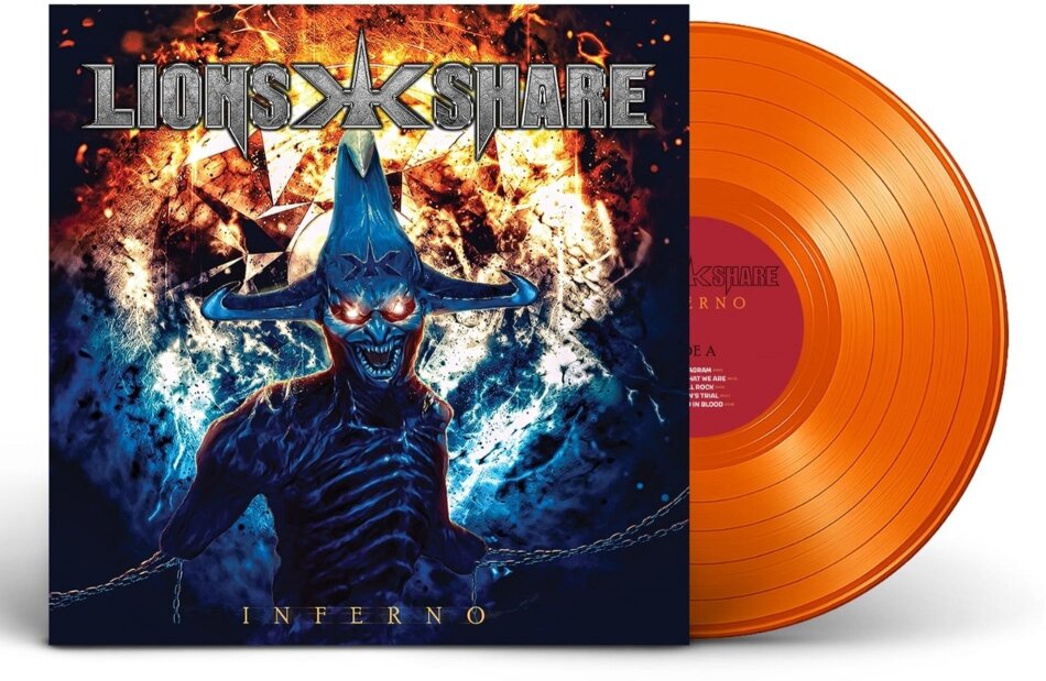 Lion's Share - Inferno Limited Edition, Orange Vinyl, LP