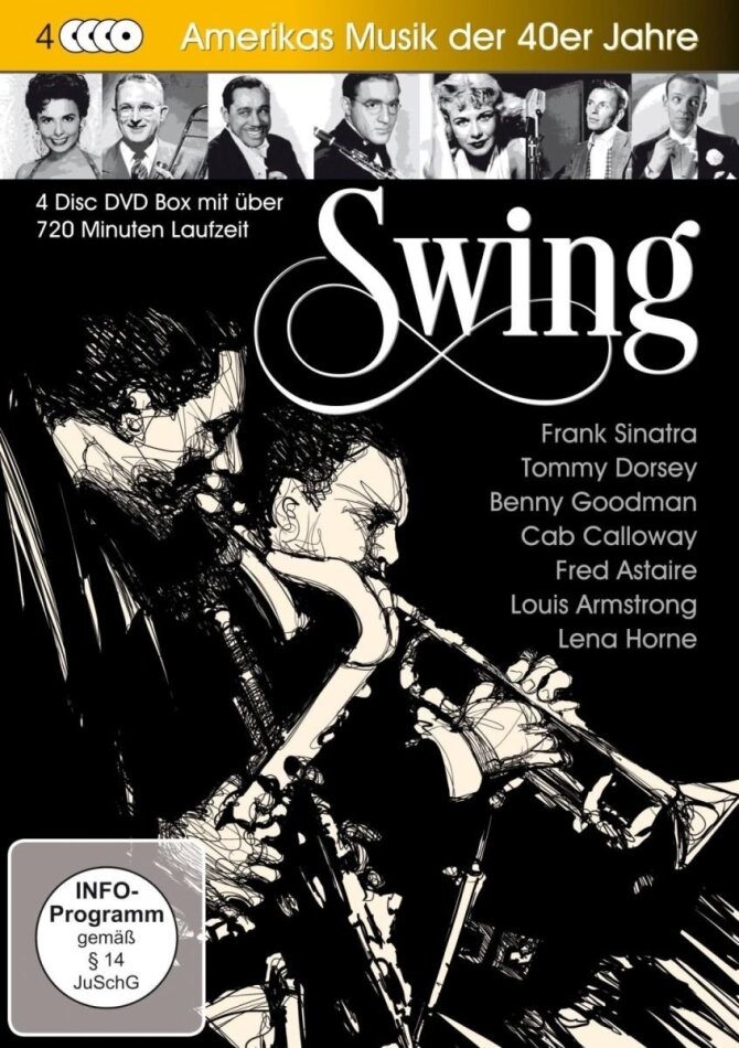 Various Artist - Swing - Amerikas Musik der 40er Jahre 4 DVD