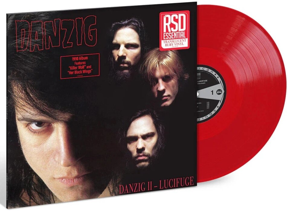 Danzig - II - Lucifuge (2026 Reissue, RSD 2026, Translucent Ruby Vinyl), LP)