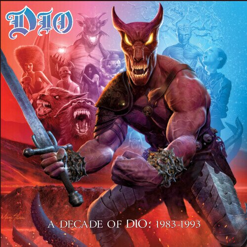 Dio - Decade Of Dio: 1983-1993 Boxset, 2026 Reissue, Rhino, Limited Edition, Remastered, Splatter Vinyl, 6 LPs