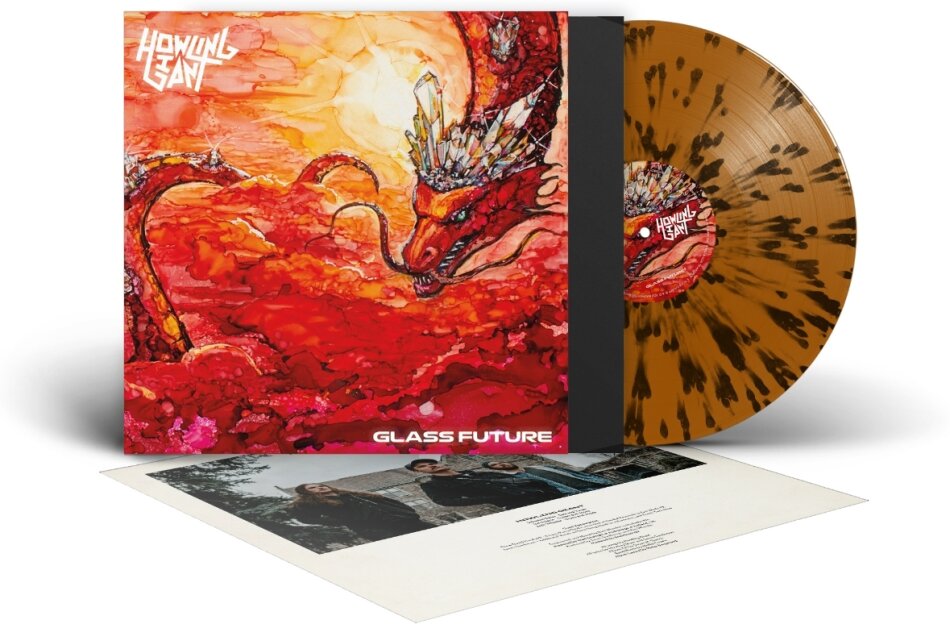Howling Giant - Glass Future 2026 Reissue, Magnetic Eye, Édition Limitée, Orange/Black Vinyl, LP