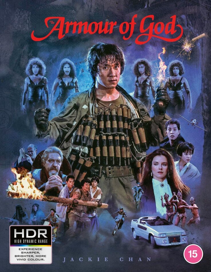 Armour Of God (1986) Deluxe Collector's Edition, 4K Ultra HD + Blu-ray