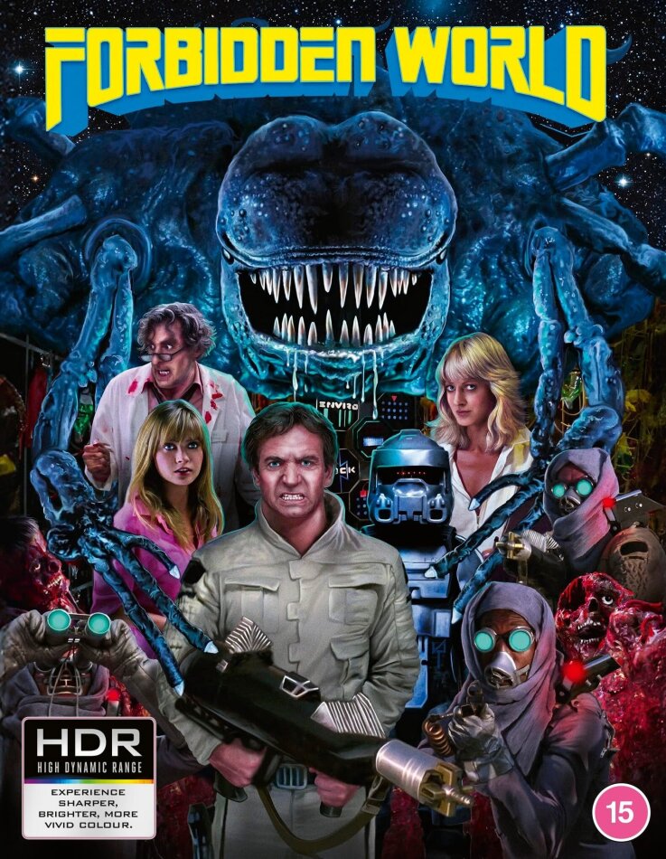 Forbidden World (1982) Restored, 4K Ultra HD + Blu-ray