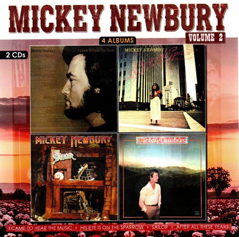 Mickey Newbury - 4 Albums Vol 2 2 CDs