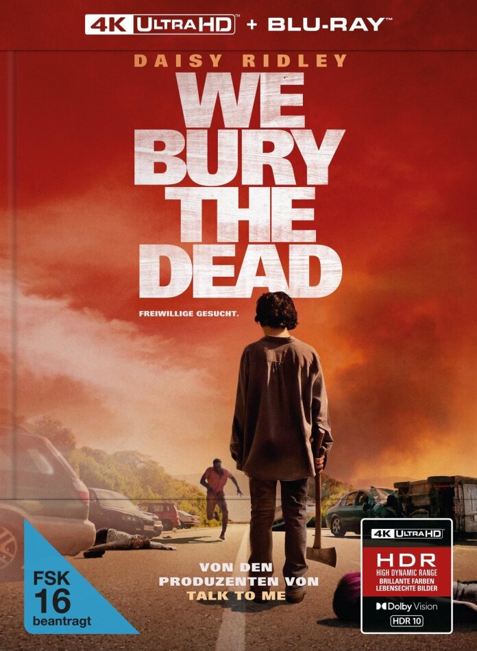 We Bury the Dead (2024) Limited Edition, Mediabook, 4K Ultra HD + Blu-ray
