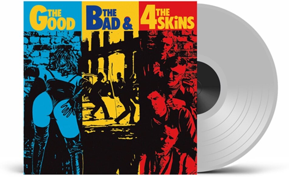 4 Skins - The Good, The Bad & The 4 Skins 2026 Reissue, HD Exclusive, Clear Vinyl, LP