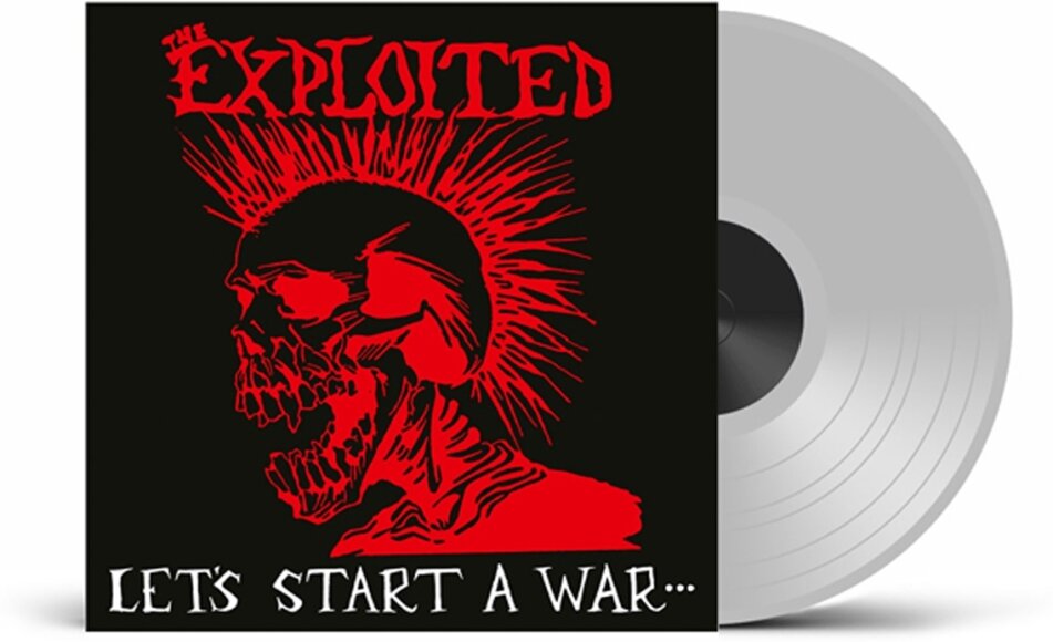 The Exploited - Let's Start A War 2026 Reissue, HD Exclusive, Clear Vinyl, LP