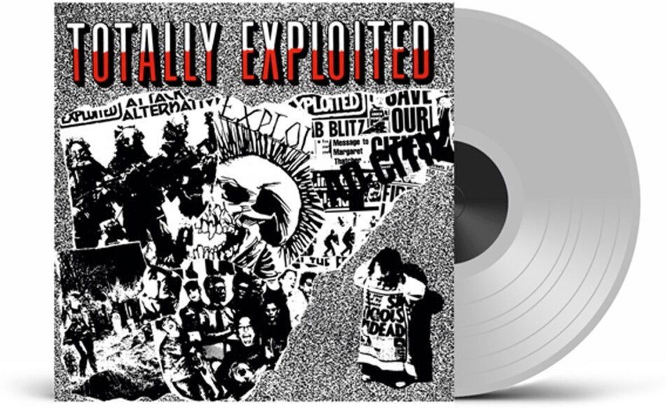 The Exploited - Totally Exploited 2026 Reissue, HD Exclusive, Clear Vinyl, LP