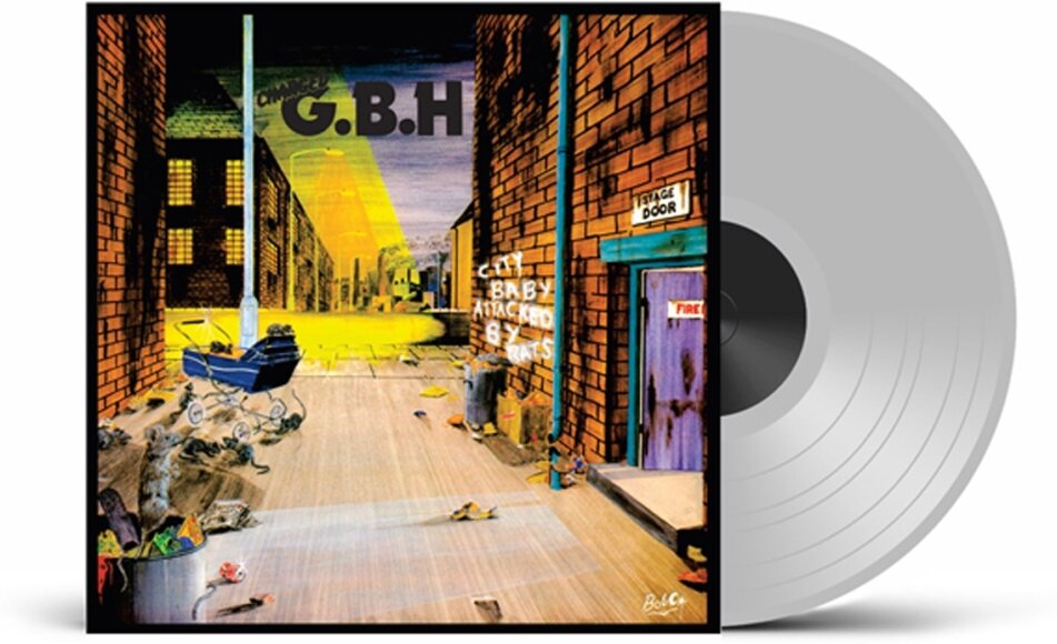 G.B.H. - City Baby Attacked By Rats 2026 Reissue, pHD Exclusive, Clear Vinyl, LP