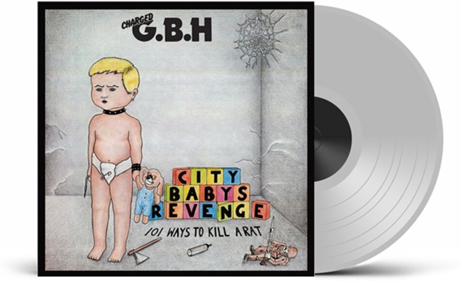 G.B.H. - City Babys Revenge 2026 Reissue, pHD Exclusive, Clear Vinyl, LP