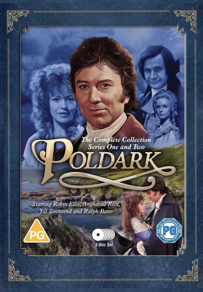 Poldark - The Complete Collection - Series 1 & 2 (1975) 8 DVDs