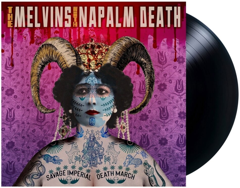 The Melvins & Napalm Death - Savage Imperial Death March LP