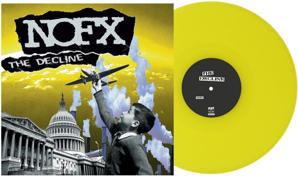 NOFX - Decline 2026 Reissue, Indies Only, Fat Wreck, Yellow Vinyl, LP