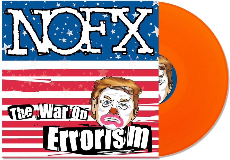 NOFX - War On Errorism 2026 Reissue, Fat Wreck, New Artwork, Édition Limitée, Orange Vinyl, LP