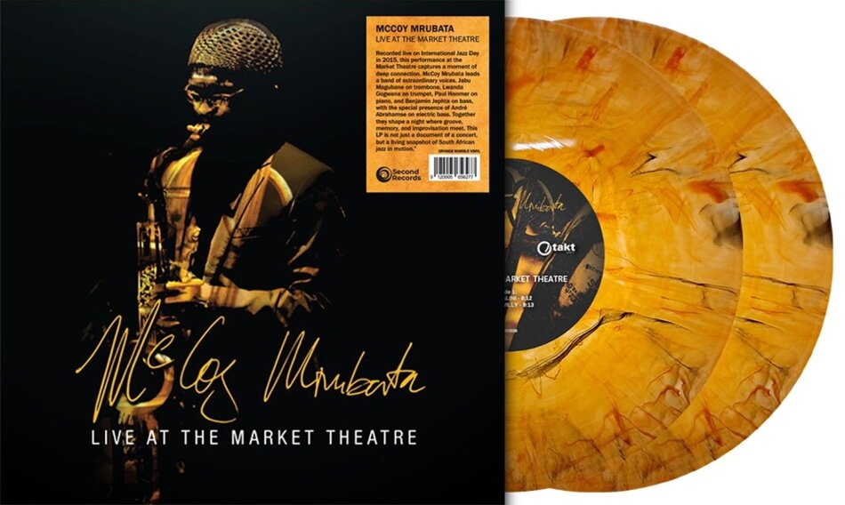 McCoy Mrubata - Live At The Market Theatre Deluxe Edition, Orange Marble Vinyl, 2 LPs