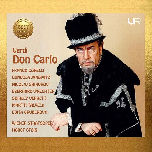 Franco Corelli, Giuseppe Verdi (1813-1901), Horst Stein, Franco Corelli, … - Don Carlo Urania Records, 3 CDs