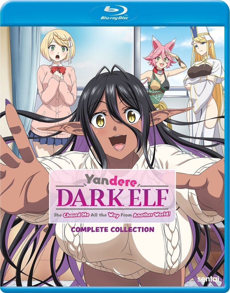 Yandere Dark Elf: She Chased Me All the Way From Another World! - Complete Collection 2 Blu-rays