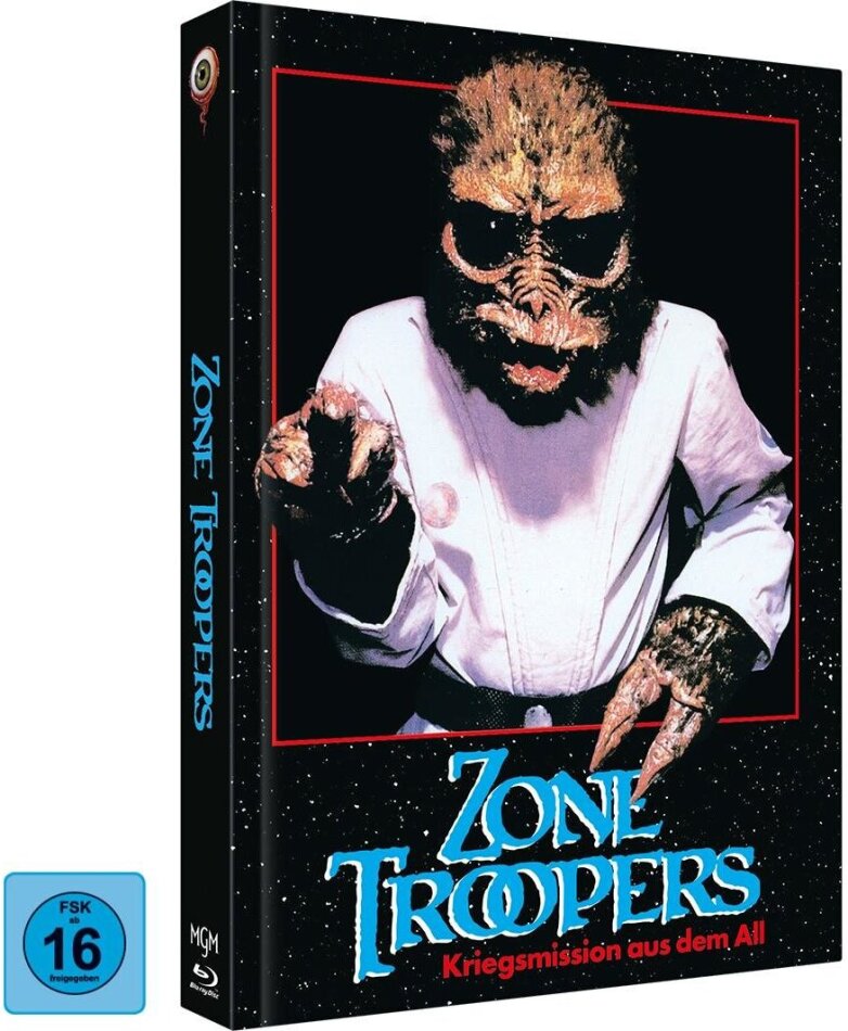 Zone Troopers (1985) Cover B, Limited Collector's Edition, Mediabook, Blu-ray + DVD