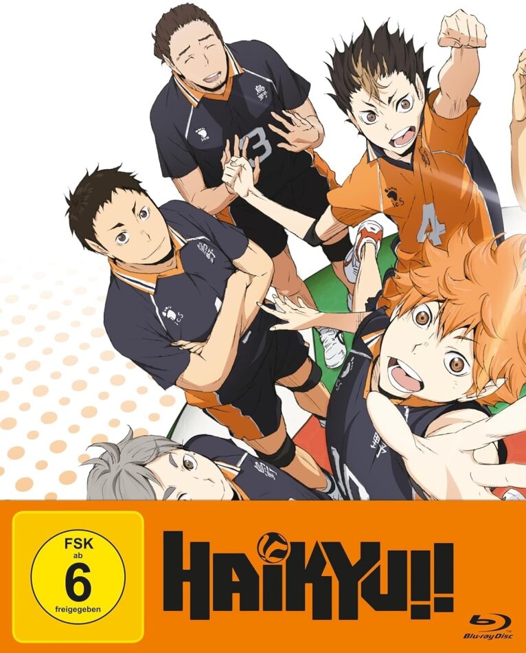 Haikyu!! - Staffel 1 Komplettbox, 4 Blu-rays