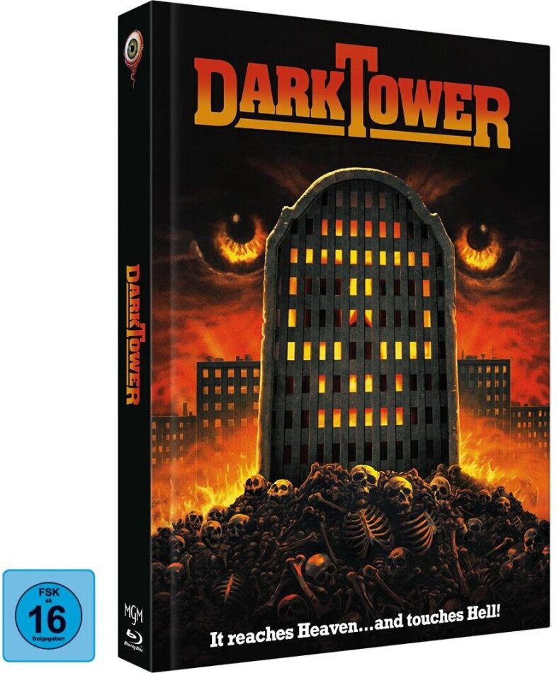 Dark Tower (1989) Cover B, Limited Collector's Edition, Mediabook, Blu-ray + DVD