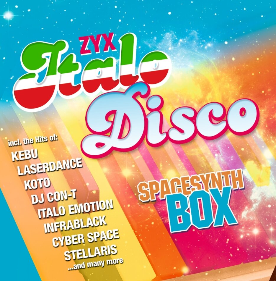 ZYX Italo Disco Spacesynth Box 10 CDs