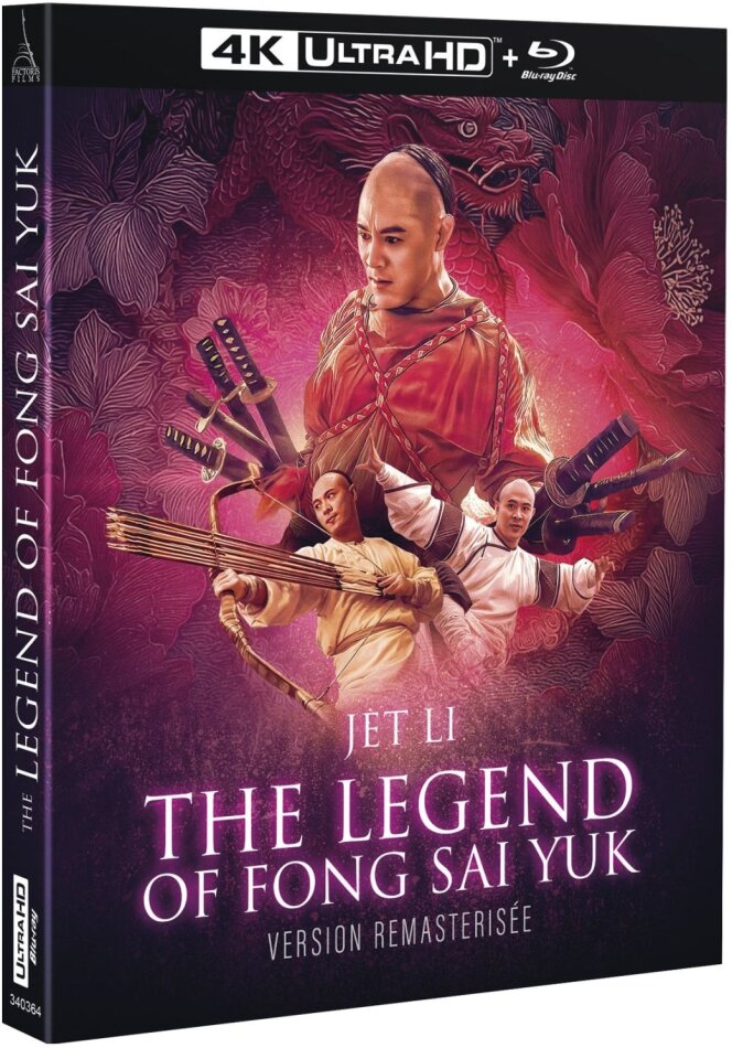The Legend of Fong Sai Yuk - Jet Li (1993) Remastered, 4K Ultra HD + Blu-ray