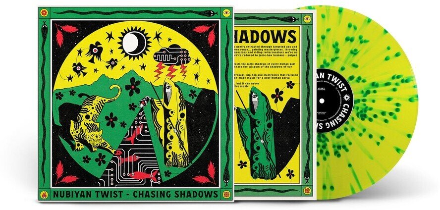 Nubiyan Twist - Chasing Shadows Autographed, Green / Yellow Vinyl, LP