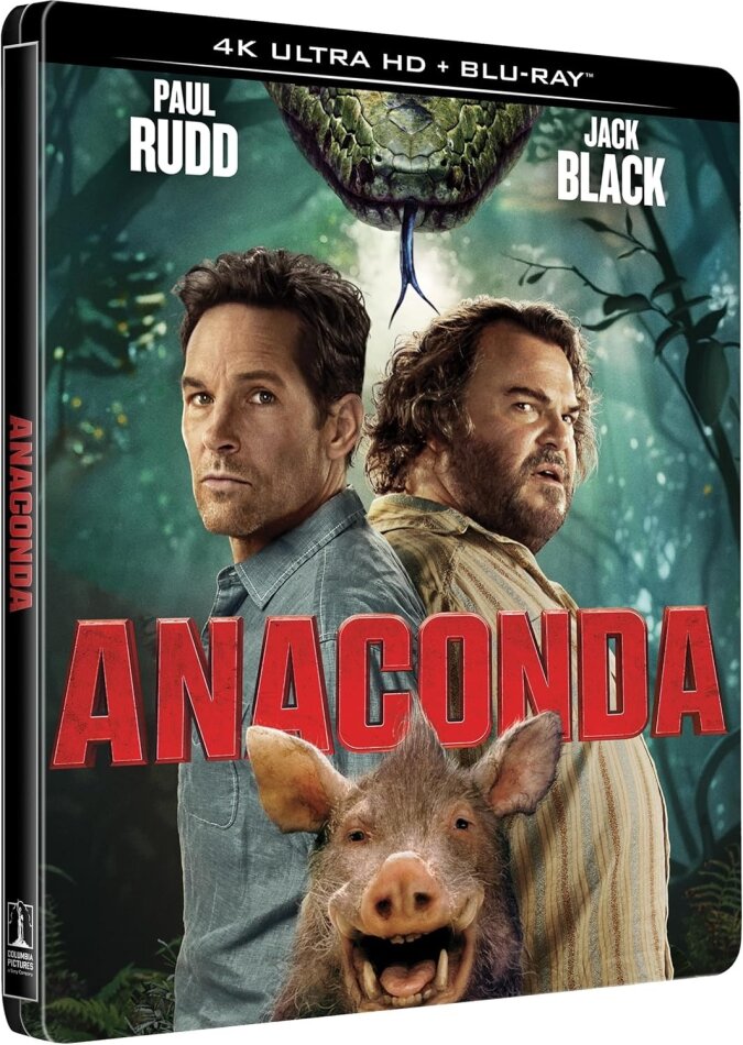 Anaconda (2025) Limited Edition, Steelbook, 4K Ultra HD + Blu-ray