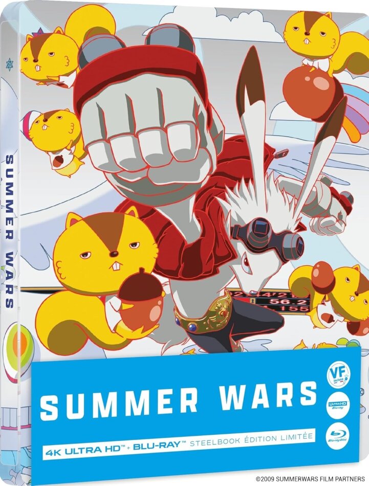 Summer Wars (2009) Limited Edition, Steelbook, 4K Ultra HD + Blu-ray