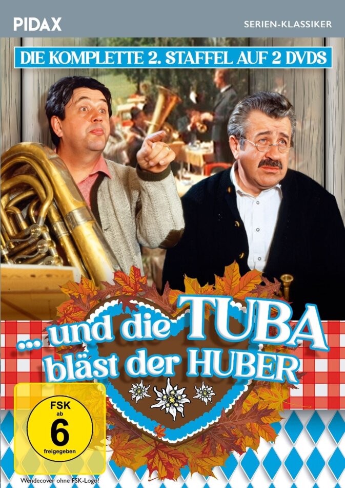 ... und die Tuba bläst der Huber - Staffel 2 Pidax Serien-Klassiker, 2 DVDs
