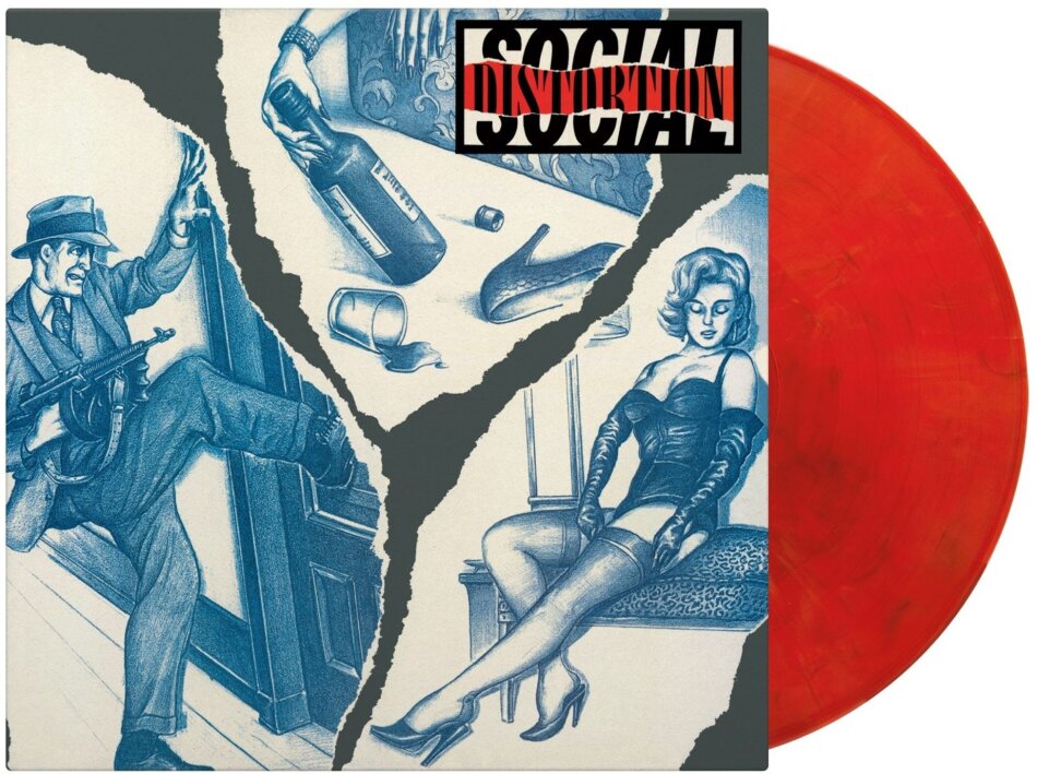 Social Distortion - --- 2026 Reissue, Music On Vinyl, White/Black/Red Vinyl, LP