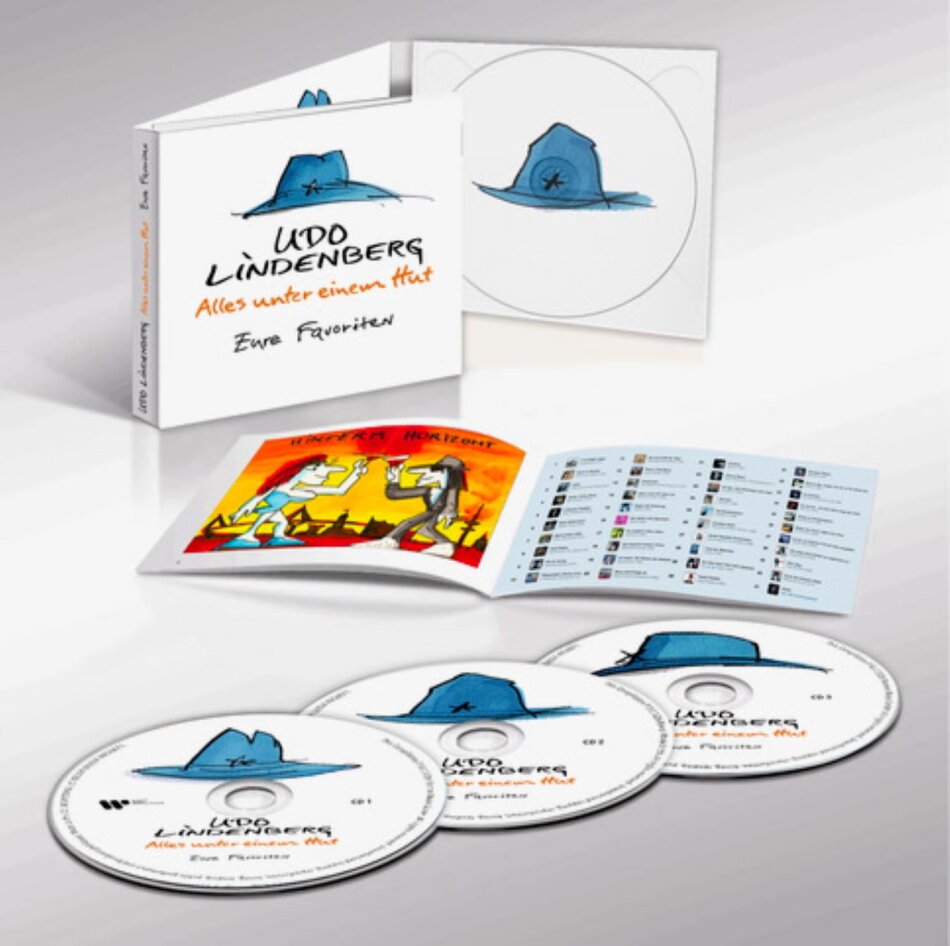 Udo Lindenberg - Alles unter einem Hut - Eure Favoriten Digipack, 3 CD