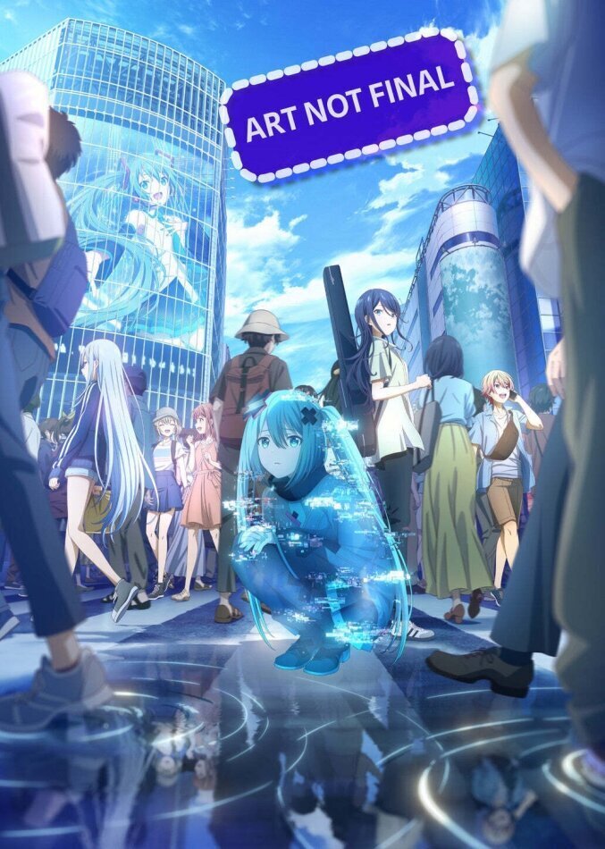 COLORFUL STAGE! The Movie: A Miku Who Can't Sing (2025) Digipack, Australian Release, Limited Collector's Edition, 2 Blu-rays