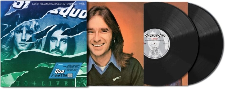 Status Quo - Live! Glasgow Apollo 27 October 1976 2026 Reissue, Demon Records, 140 Gramm, 2 LP