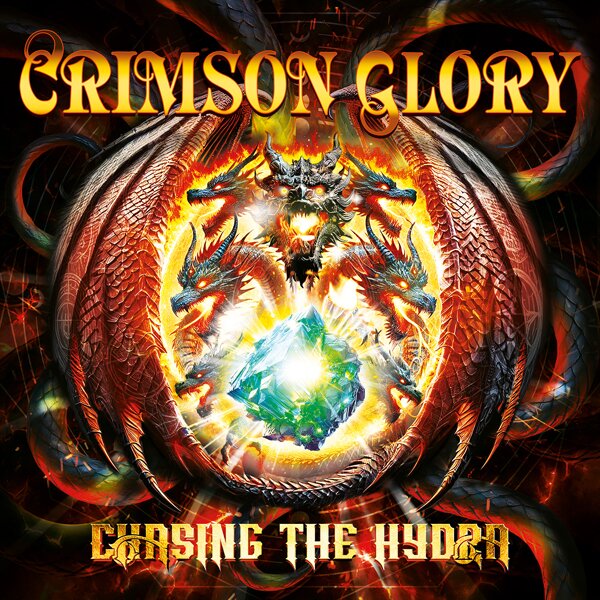 Crimson Glory - Chasing The Hydra Red W/ Black Splatter Vinyl, 2 LPs