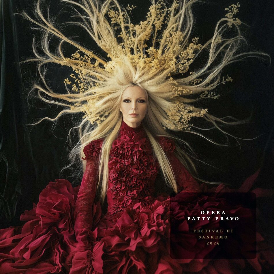 Patty Pravo - Opera + Poster, Sanremo 2026, Crystal Clear Vinyl, LP