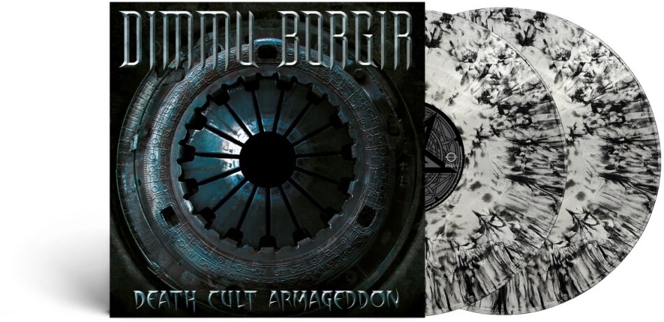 Dimmu Borgir - Death Cult Armageddon 2026 Reissue, Flying Dolphin Entertainment, Seaglass B/W Splatter Vinyl, 2 LPs