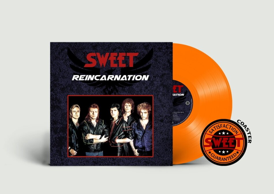 The Sweet - Reincarnation Limited Edition, Orange Vinyl, LP