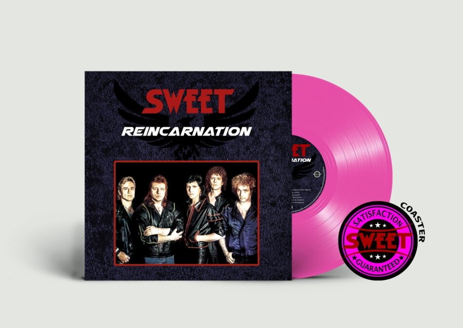 The Sweet - Reincarnation Limited Edition, Pink Vinyl, LP