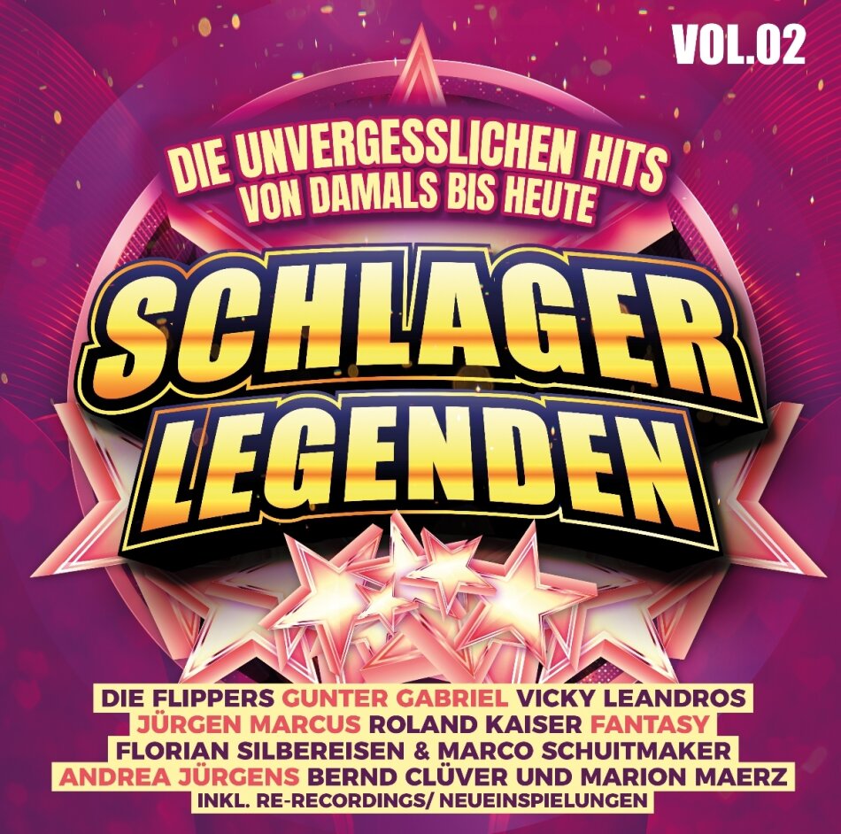 Schlager Legenden Vol.2 - Die Unvergesslichen Hits 2 CDs
