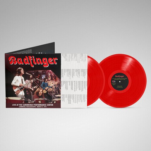 Badfinger - Live At The Performance Center - Cambridge 2026 Reissue, Renaissance, Gatefold, Limited Edition, Red Vinyl, 2 LPs