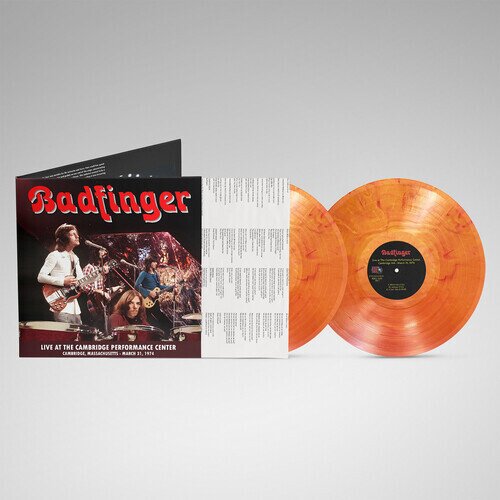 Badfinger - Live At The Performance Center - Cambridge, Ma 2026 Reissue, Renaissance, Gatefold, Limited Edition, Orange Vinyl, 2 LPs