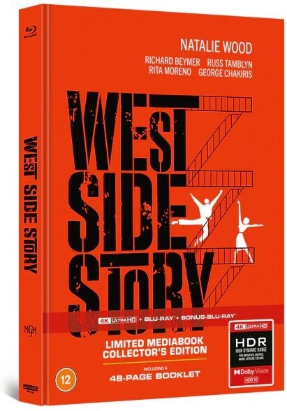 West Side Story (1961) Édition Collector Limitée, Mediabook, 4K Ultra HD + 2 Blu-ray