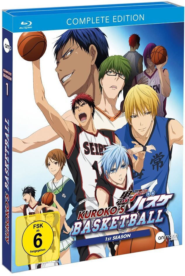 Kuroko's Basketball - Staffel 1 Complete Edition, 5 Blu-rays