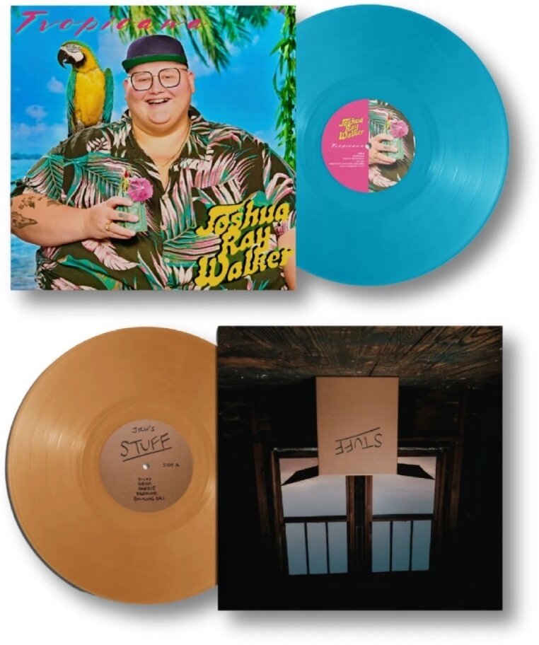 Joshua Ray Walker - Tropicana/Stuff Turquoise/Tan Vinyl, 2 LPs
