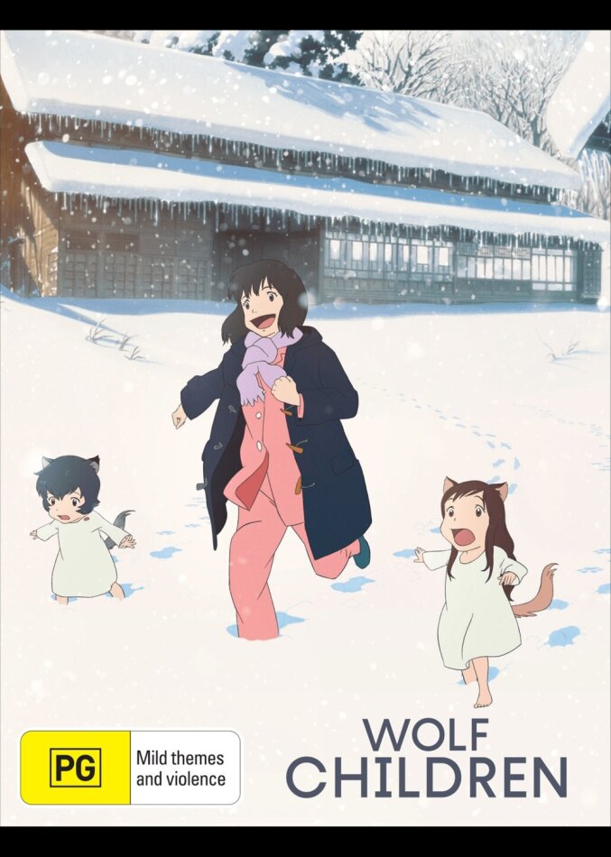 Wolf Children (2012) Australian Release, Deluxe Edition, 4K Ultra HD + Blu-ray + DVD
