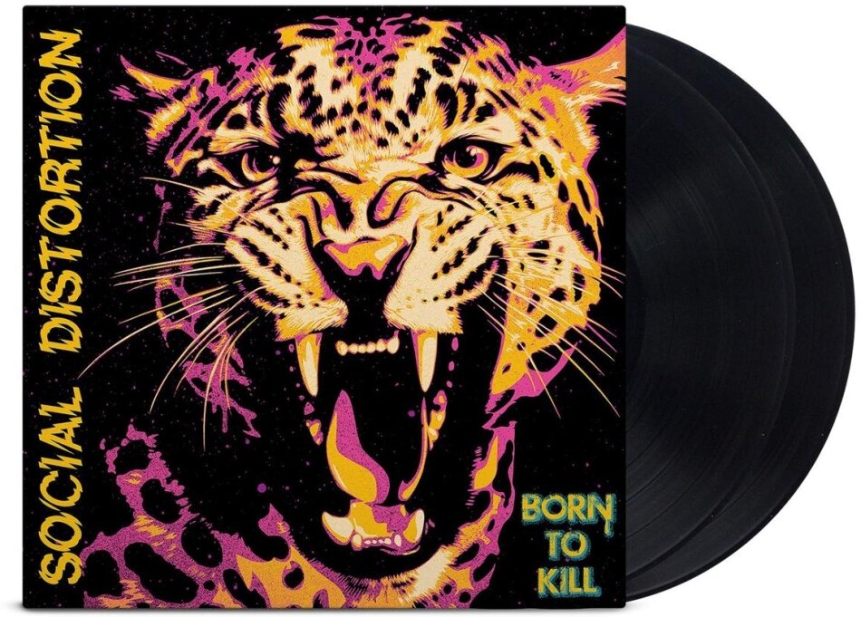 Social Distortion - Born To Kill Etched D-Side, 2 LPs