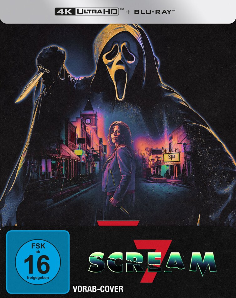 Scream 7 (2026) Limited Edition, Steelbook, 4K Ultra HD + Blu-ray