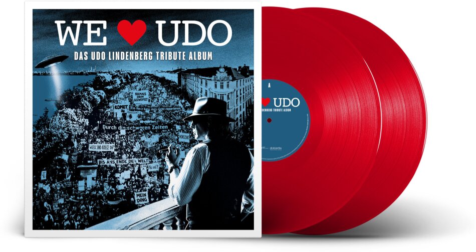 WE LOVE UDO - Das Udo Lindenberg Tribute Album Rotes Vinyl, 2 LPs